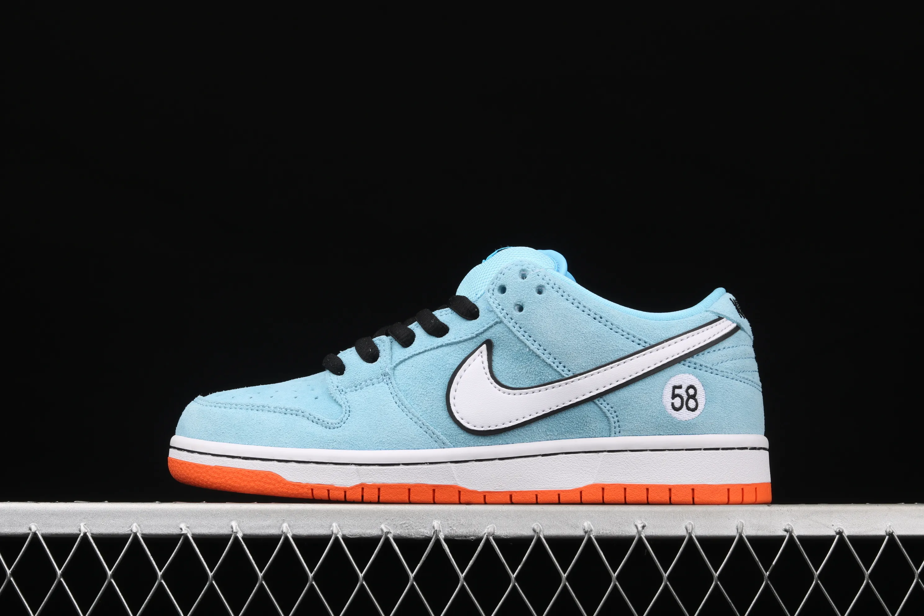 All categories Nk SB Dunk series Nk SB Dunk Low low-top sneakers WE CLUB 58 x Nk SB Dunk Low Pro "Club 58 Gulf" Dunk series low-top casual sports skateboard shoes BQ6817-401
